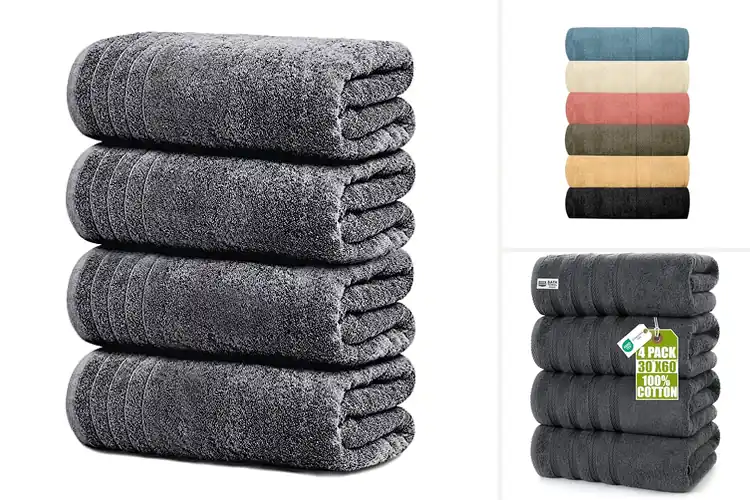 Detailed view of Best 100% Cotton Towels