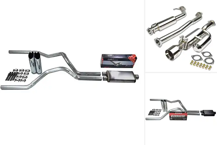 Detailed view of Best 2-Up Exhaust Systems