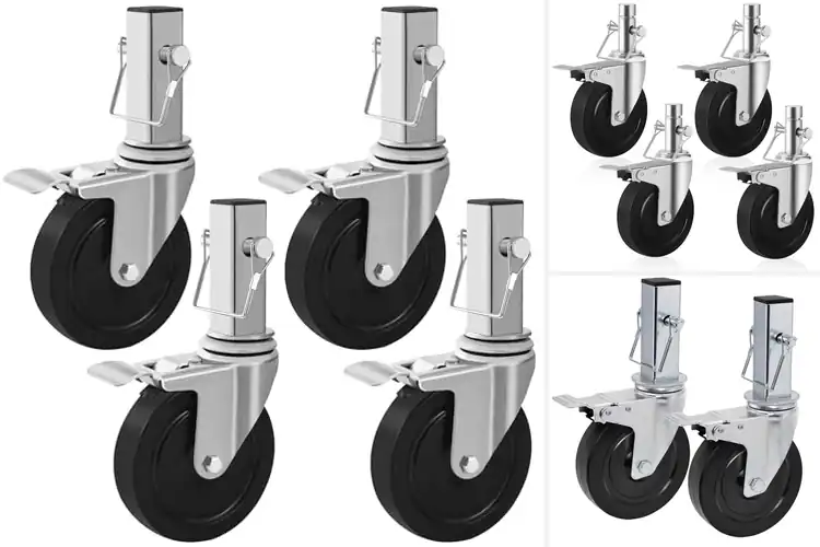 Detailed view of Best 5 Inch Scaffold Wheels