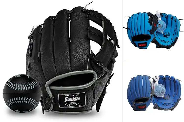 Detailed view of Best 9 Inch Baseball Glove For 3 To 5 Years Old