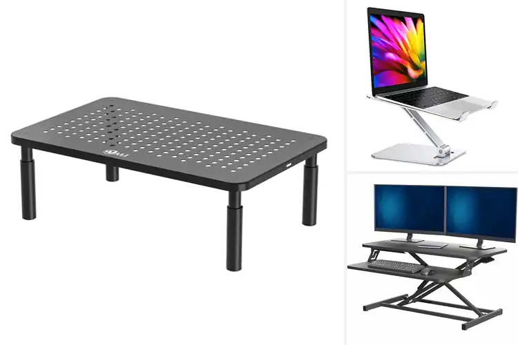 Detailed view of Best Adjustable Height Computer Stands