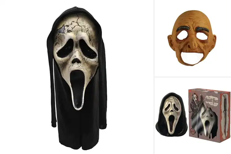 Detailed view of Best Aged Character Masks