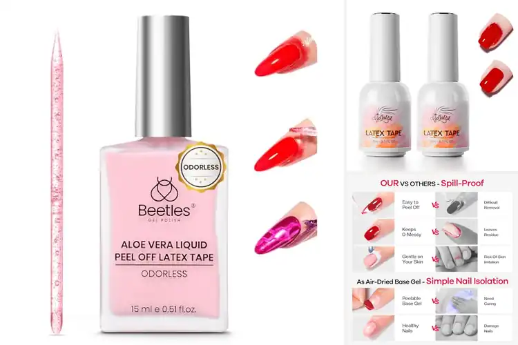 Detailed view of Best Air Drying Nail Latex For Quick Drying
