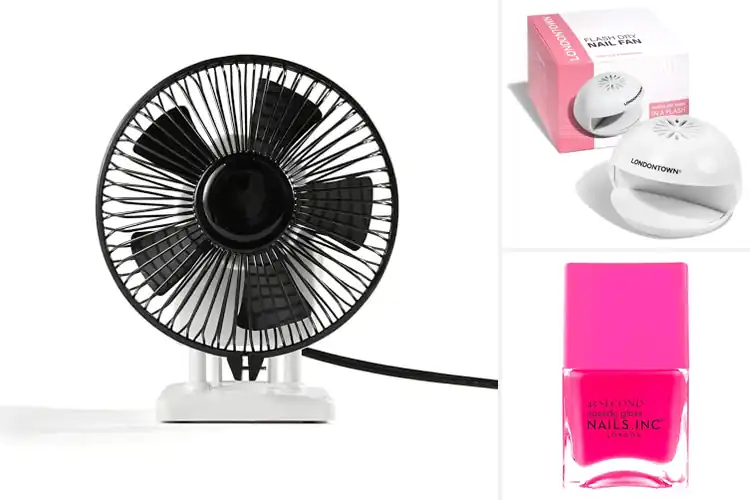 Detailed view of Best Air-Drying Speed For Quick Mani