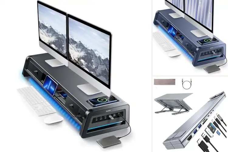 Detailed view of Best All-In-One Pc Stand And Charging Hubs