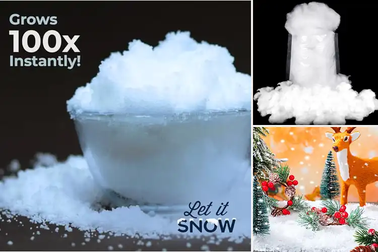 Detailed view of Best Artificial Snow Decorations: Fluffy, Realistic, and Fun