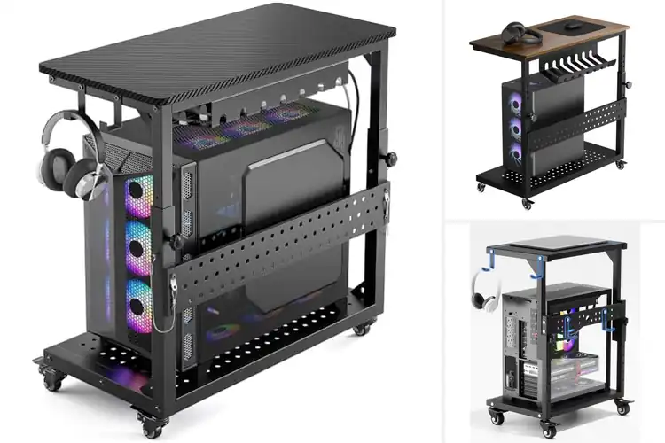 Detailed view of Best Cable Management CPU Stands