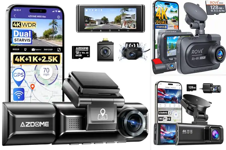 Detailed view of Best Dash Cams With Dual Starvis Sensors