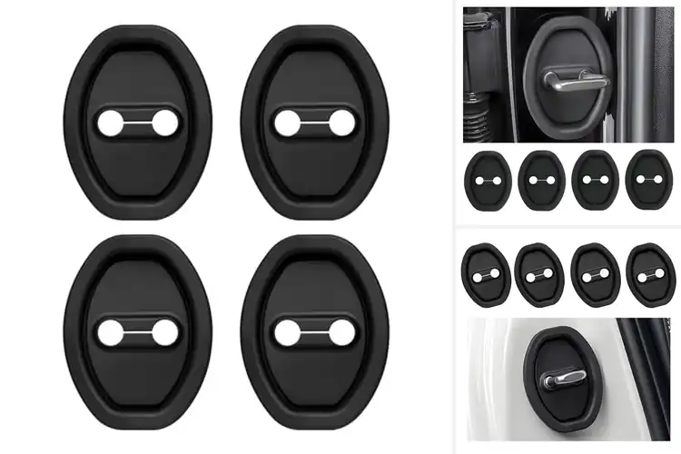 Detailed view of Best Door Latch Protectors: Secure Your Home Now