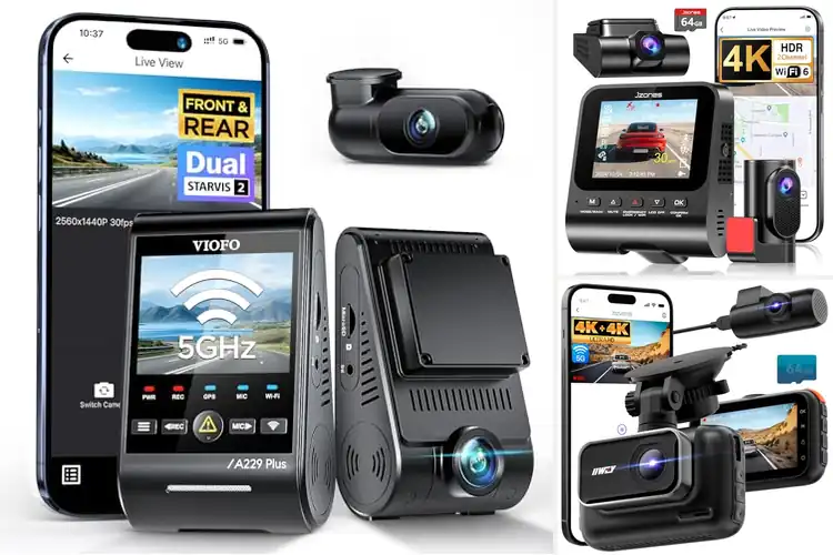 Detailed view of Best Dual Channel Hdr Dash Cams