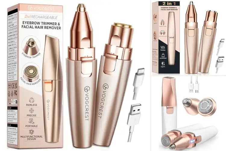 Detailed view of Best Electric Eyebrow Razors