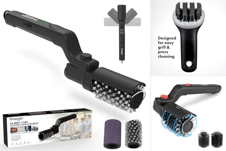 Detailed view of Best Electric Grill Cleaning Tools