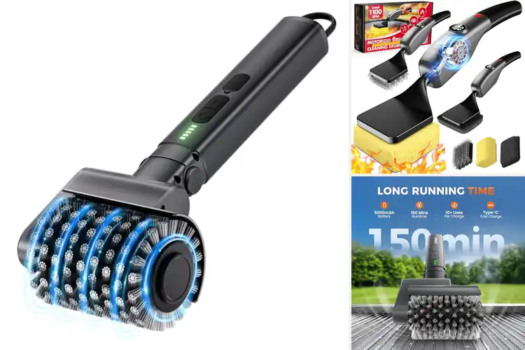 Detailed view of Best ElectricGrill Cleaning Brushes