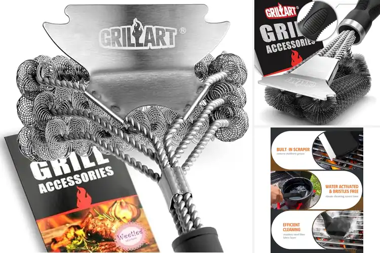 Detailed view of Best Grill Brushes: Top 10 Picks for a Spotless Grill
