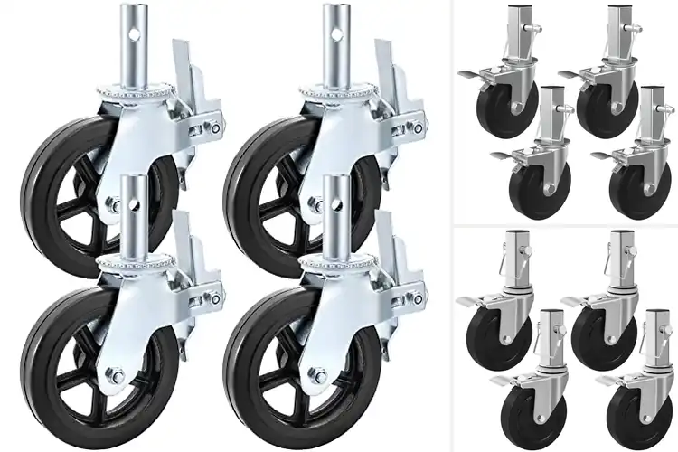 Detailed view of Best Heavy Duty Scaffold Wheels
