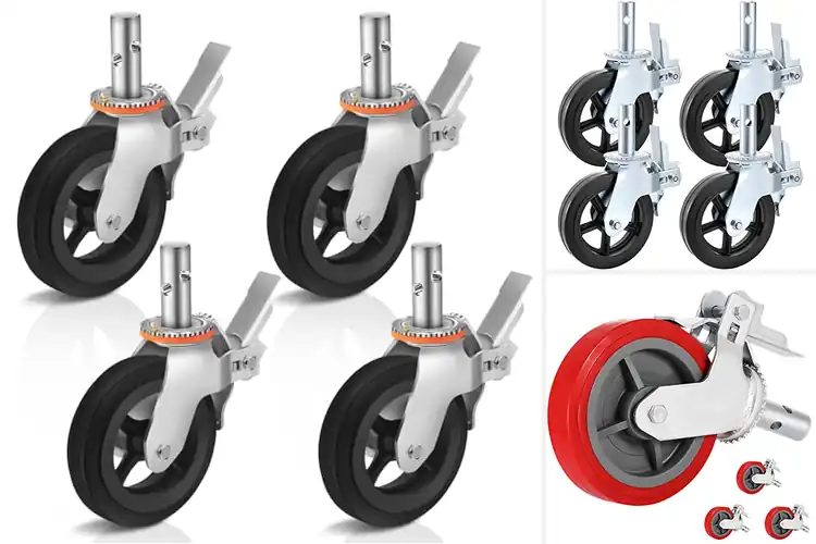 Detailed view of Best Heavy Duty Scaffolding Wheels