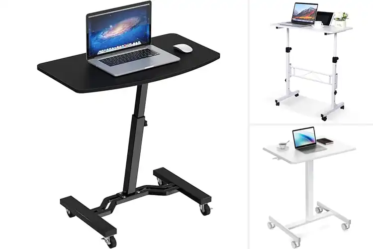Detailed view of Best Height Adjustable Computer Carts