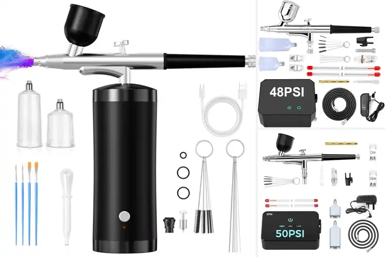 Detailed view of Best High Pressure Airbrushes