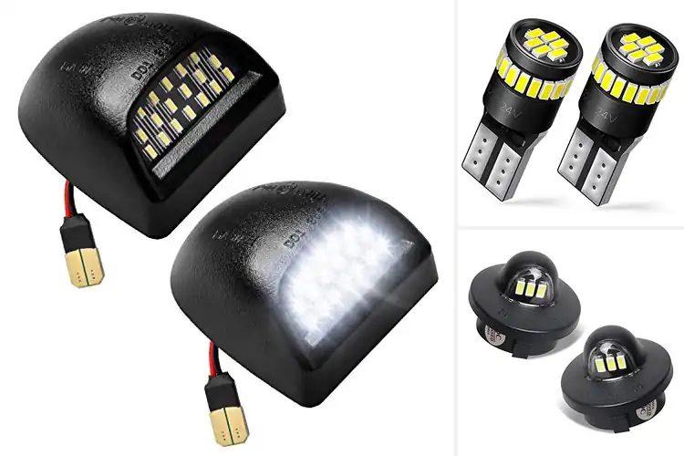 Detailed view of Best LED License Plate Lights
