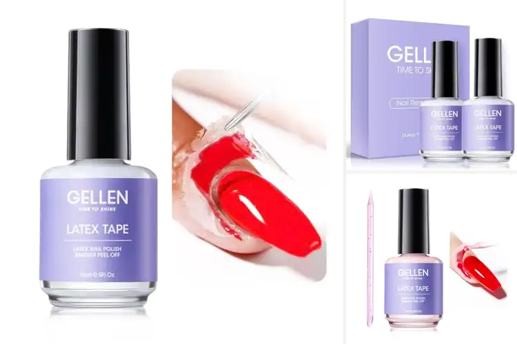 Detailed view of Best Manicure Latex Tapes: Flawless Nail Art Made Easy