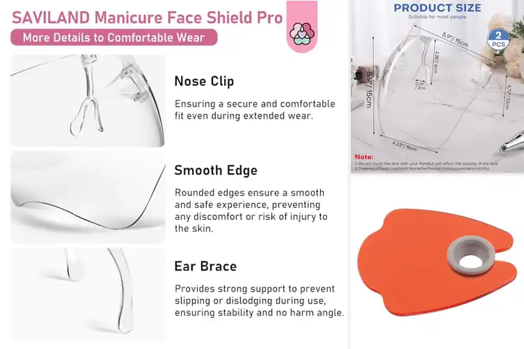 Detailed view of Best Nail Art Isolation Shield