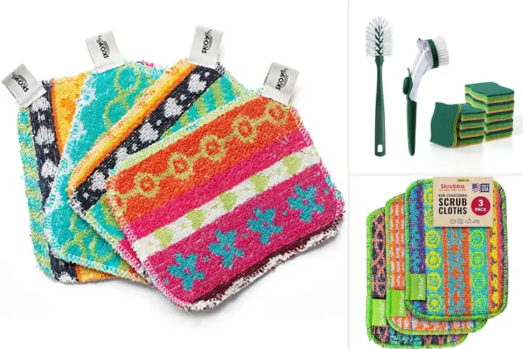 Detailed view of Best NonStick Safe Scrubbers