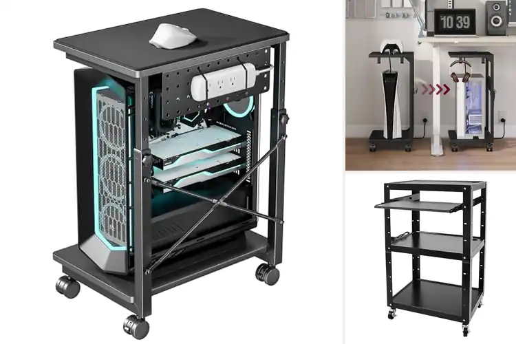 Detailed view of Best Organized Computer Carts