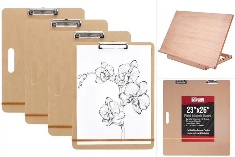 Detailed view of Best Outdoor Sketching Boards