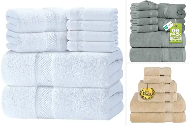 Detailed view of Best Plush Towels Set