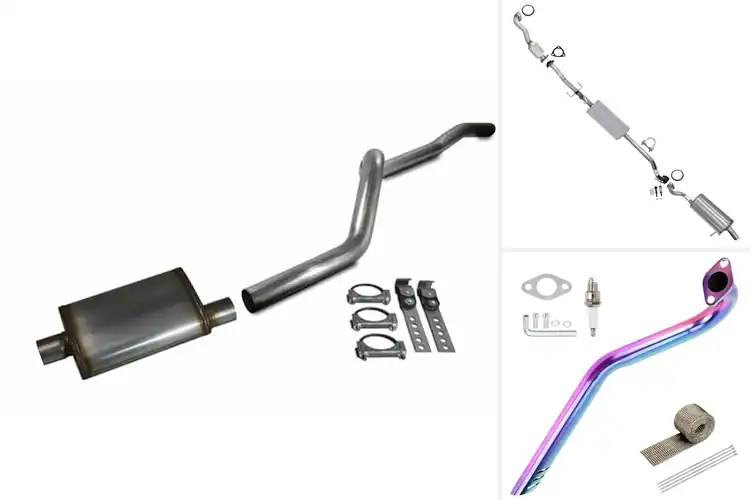 Detailed view of Best Rear Exhaust Kit for Ultimate Performance & Sound Boost