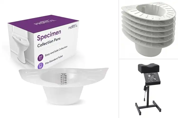 Detailed view of Best Reinforced Stool Collectors