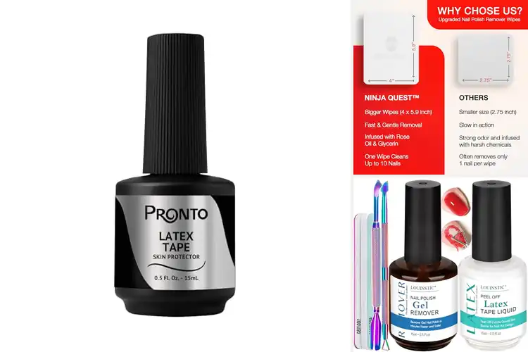 Detailed view of Best Removal Protection For Skin During Polish Removal
