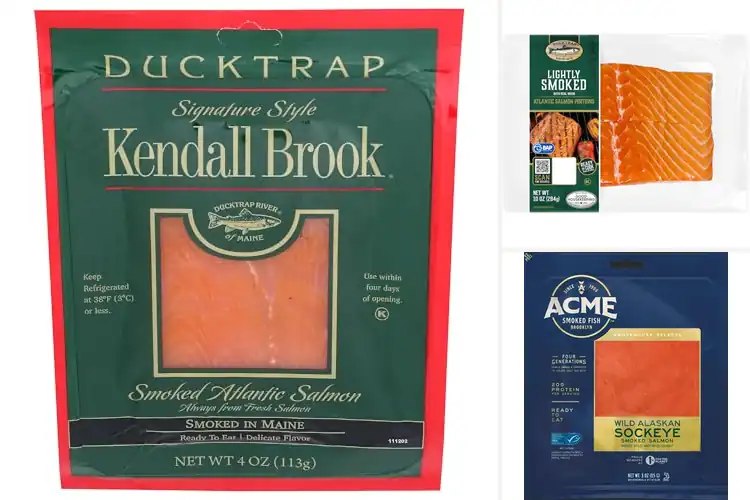 Detailed view of Best Responsibly Farmed Smoked Salmons