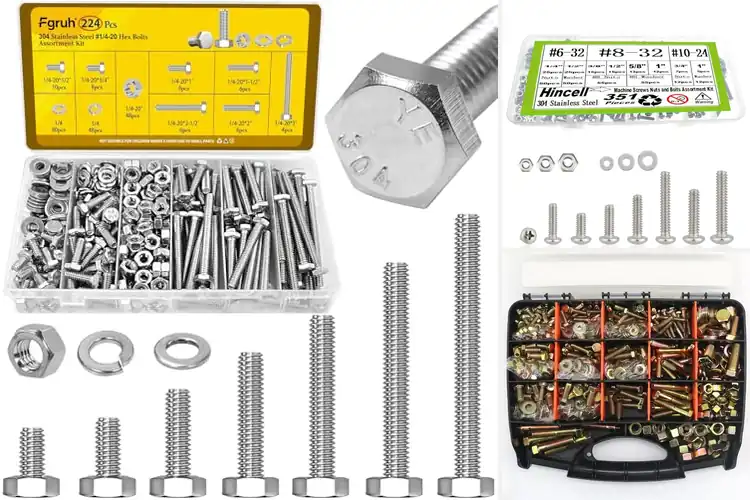Detailed view of Best Screws Bolts Matching Nuts Standards