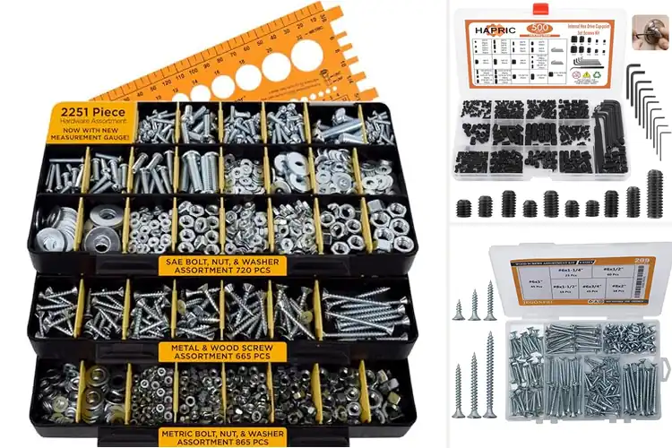 Detailed view of Best Screws Sets