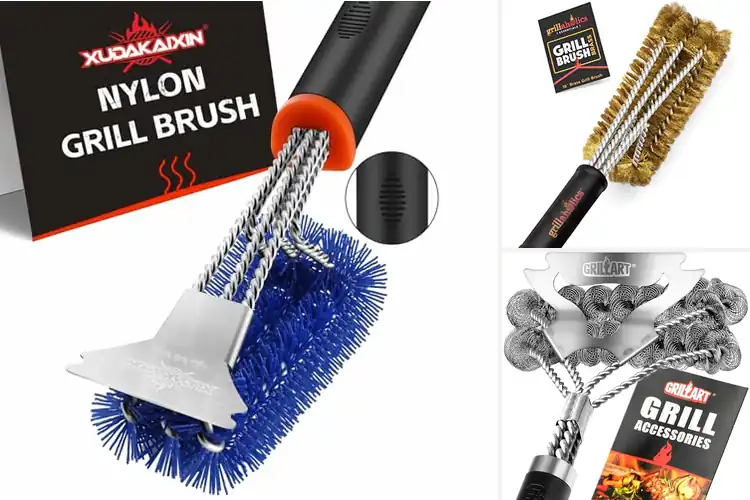 Detailed view of Best Soft Bristle Grill Cleaners