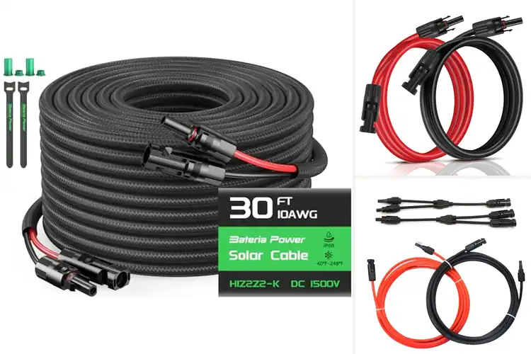 Detailed view of Best Solar Cables