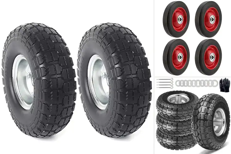 Detailed view of Best Solid Rubber Wheel