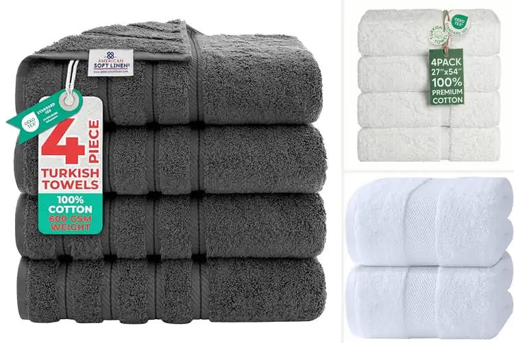 Detailed view of Best Spa Quality Towels: Ultra-Soft Turkish Cotton Luxury