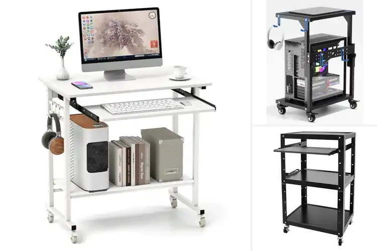 Detailed view of Best Stable Computer Carts : Boost Your Workspace