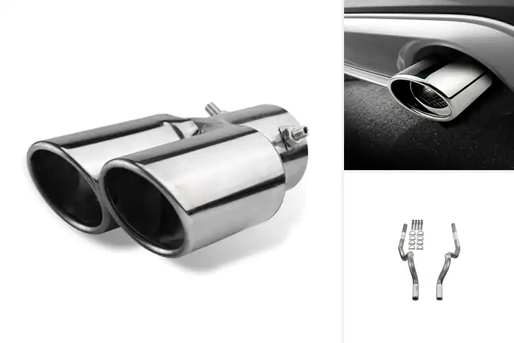 Detailed view of Best Stylish Rear Exhausts: Elevate Your Car’s Look & Sound