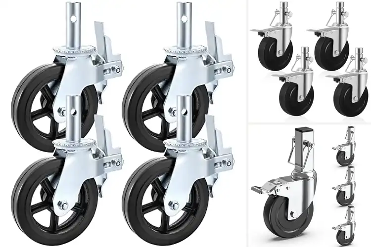 Detailed view of Best Swivel Scaffolding Wheels