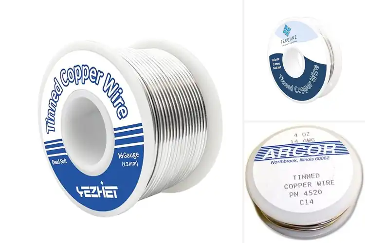 Detailed view of Best Tinned Copper Wires