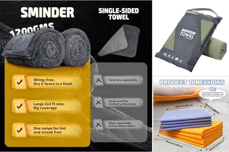 Detailed view of Best Ultra Absorbent Towels