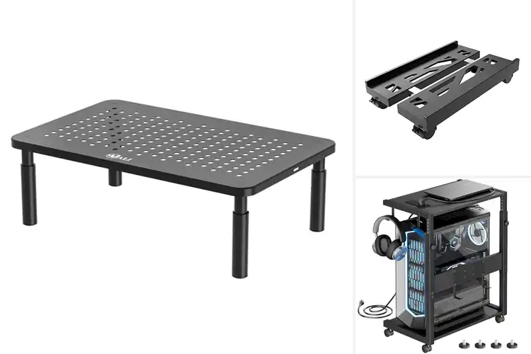 Detailed view of Best Under Desk PC Stands For Small Spaces