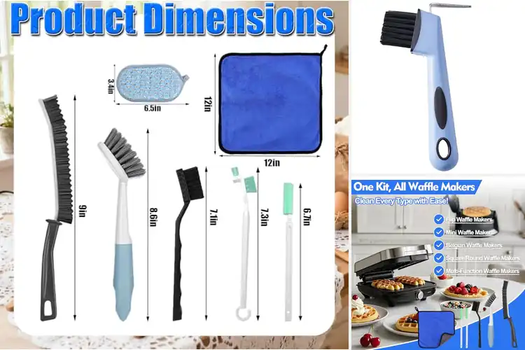 Detailed view of Best Waffle Maker Cleaners: Top 10 for a Spotless Appliance