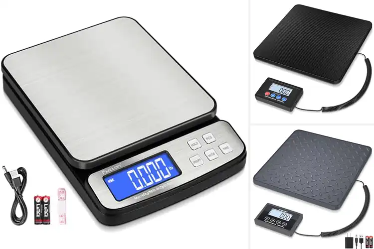 Detailed view of Best Warranty Postal Scale with Support